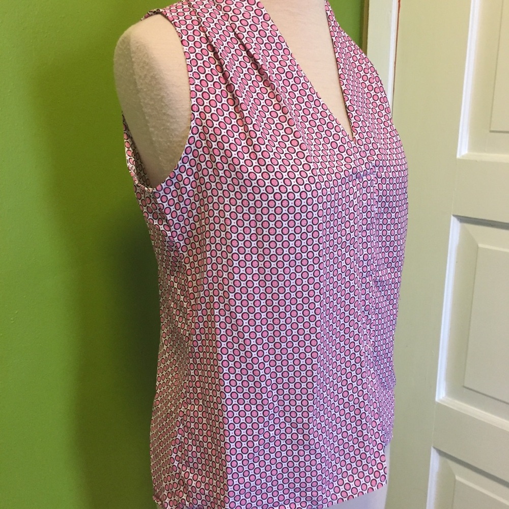 NWT Cute pink polka dot shell